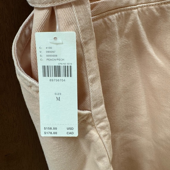 Pilcro Denim Peach Dress- Size Medium - Picture 2 of 2